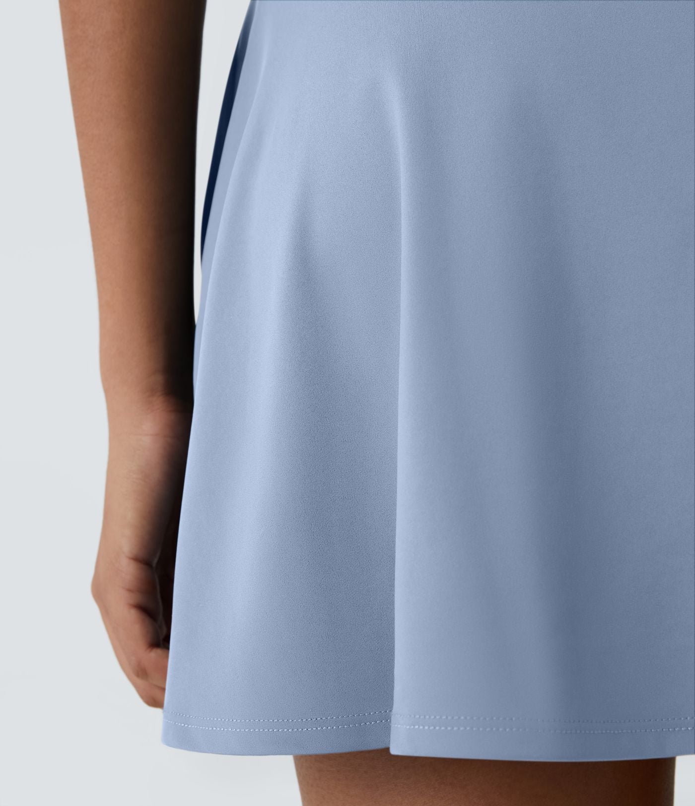 Robe de Danse Sport Mini à Volants Torsadés Dos Nu - Longueur Plus