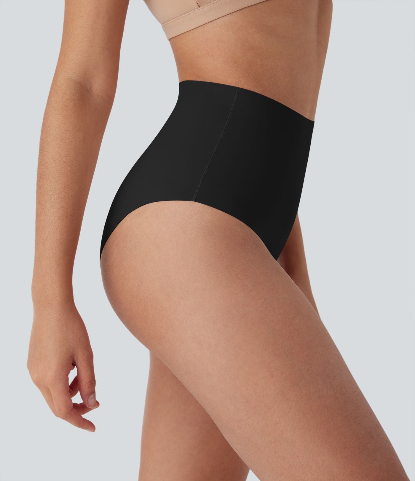Culotte gainante taille haute de détente douce pour la peau