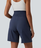 Bermuda de yoga maternité SoftlyZero™ Airy taille très haute effet frais InstantCool avec poches