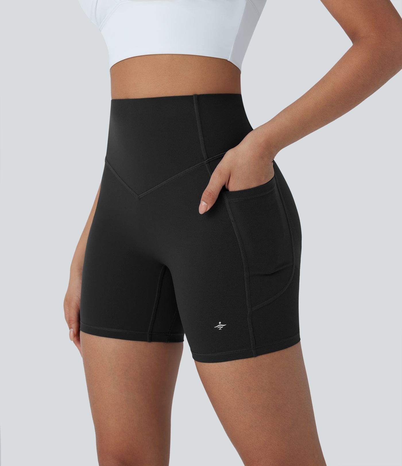 Legging d'entraînement gainant taille haute avec poches Halara UltraSculpt™