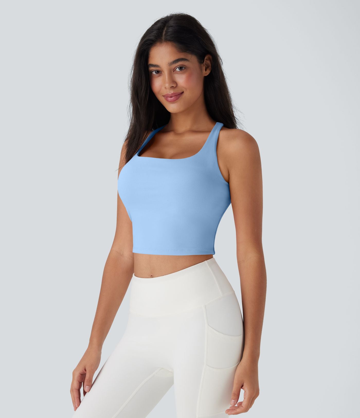 Débardeur yoga court E-G