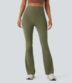 Pantalon de yoga à coupe bootcut gainant taille haute avec poches Halara UltraSculpt™