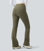 Pantalon de yoga bootcut gainant taille haute extra chaud Halara UltraSculpt™ avec poches