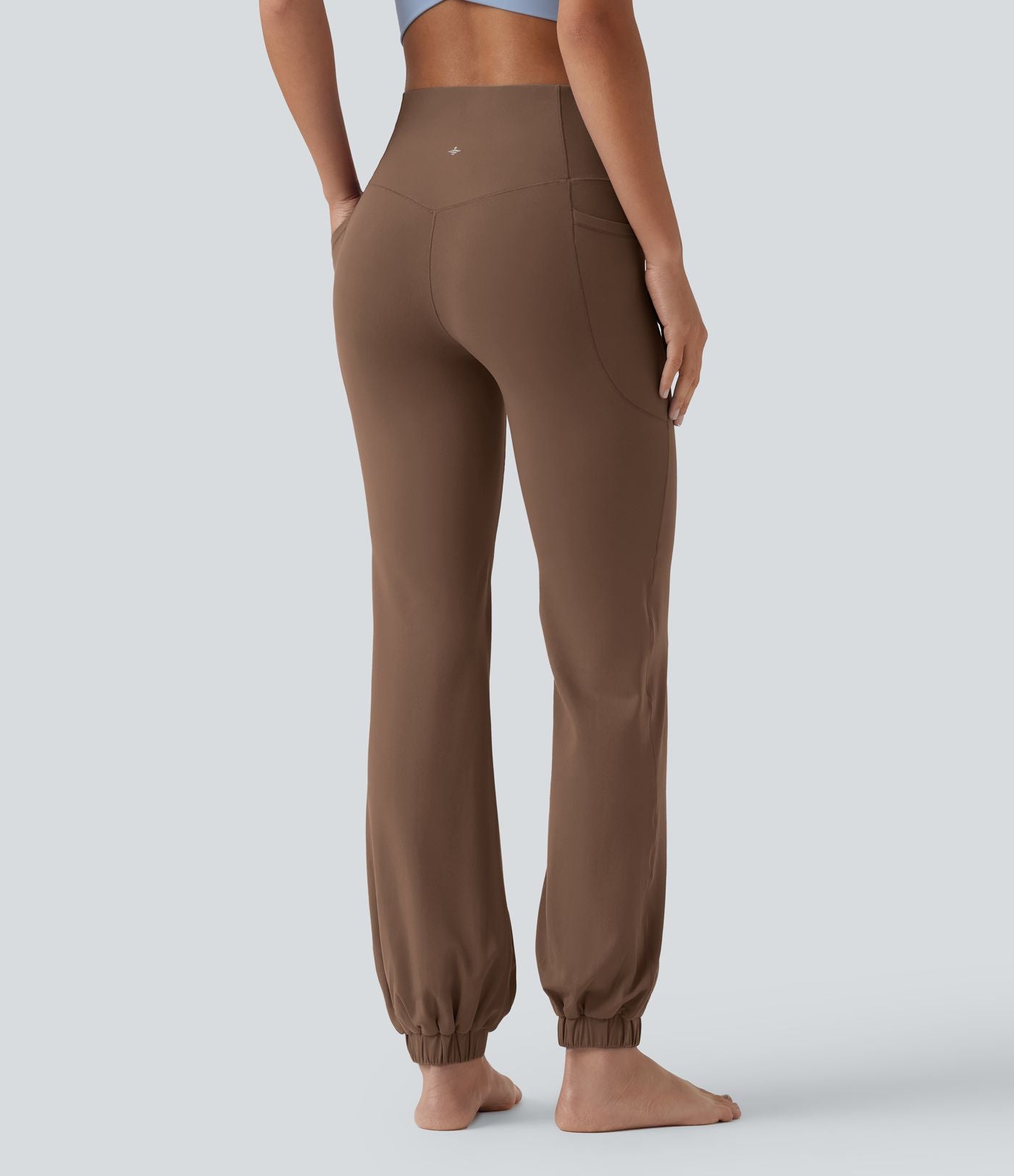 Jogging ballon danse SoftlyZero™ taille haute gainant avec poches