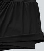 Short tailleur 2-en-1 Cool Touch yoga taille très haute Softlyzero™ Airy grande taille 17,5 cm avec poches