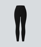 Halara Flex™ Jegging Casual Taille Haute Tricot Extensible Poche Latérale Arrière