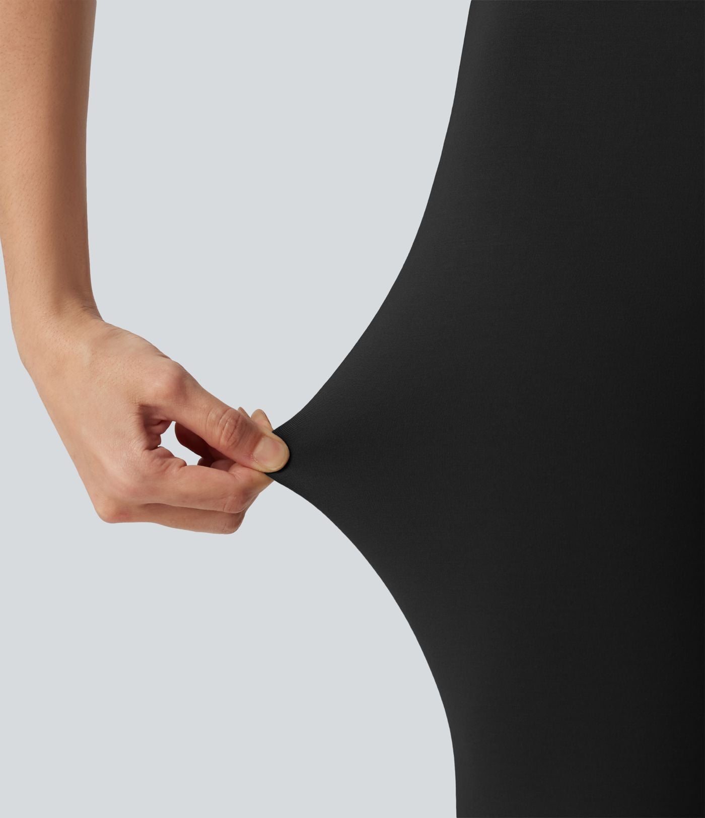 Pantalon tailleur Halara Flex™ évasé court, taille haute, à poches