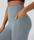 Legging d'entraînement gainant galbant taille haute avec effet scrunch et poches Halara UltraSculpt™