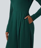Combinaison large à manches longues avec brassière intégrée et poches - Édition Easy Peasy - Bonnets DD-F