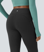 Legging de yoga thermique taille haute avec poches latérales