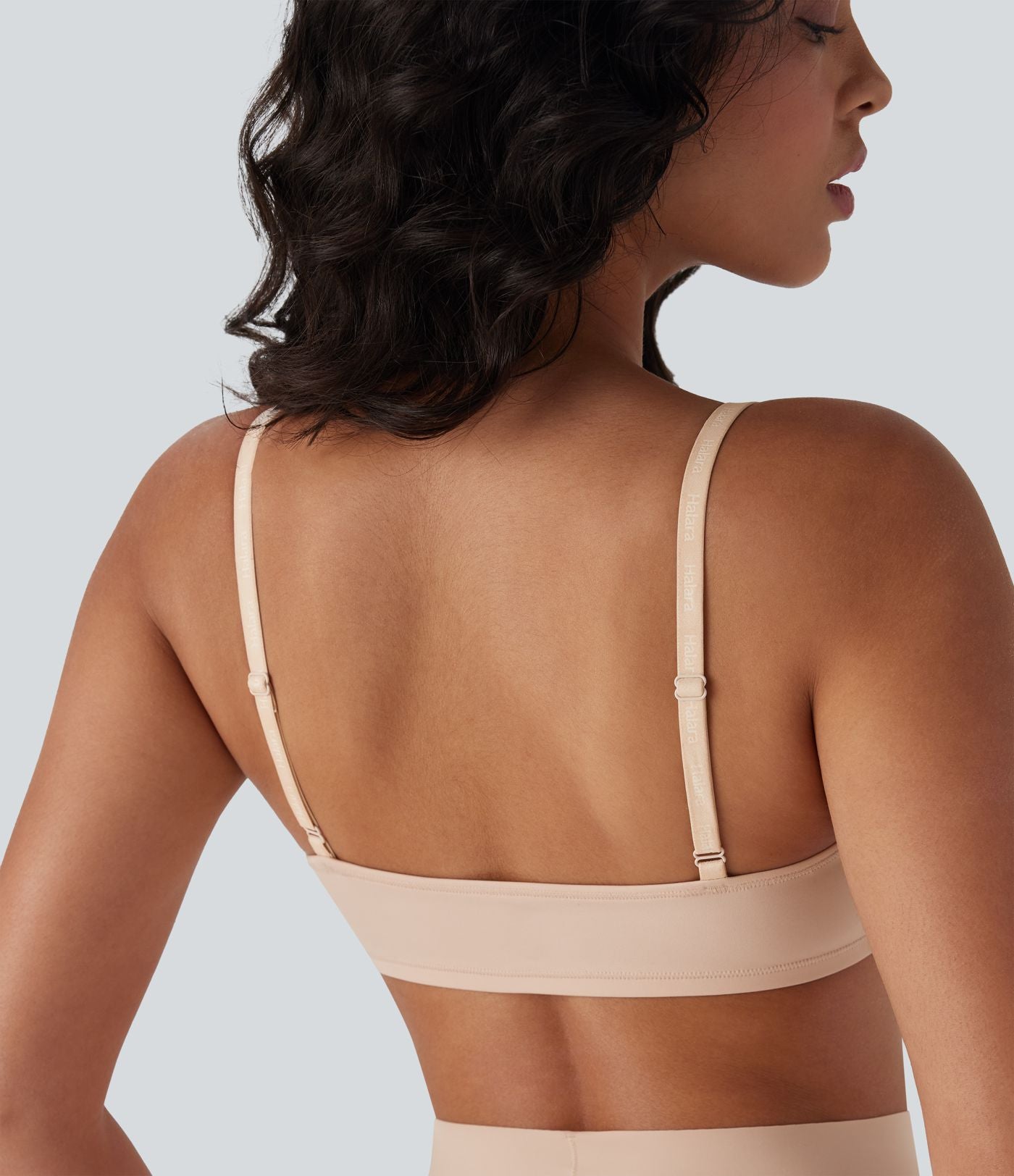 Brassière décontractée à bretelles réglables haute élasticité