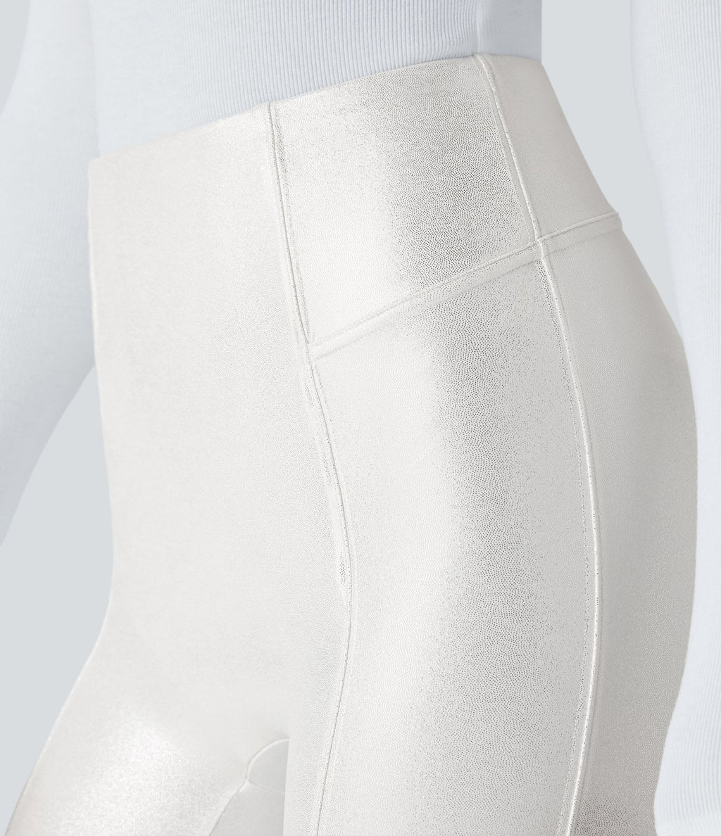 Short cycliste 12,5 cm d'entraînement gainant taille haute avec poches Halara UltraSculpt™