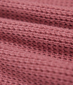 Pull à capuche cordon de serrage manches longues