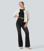 Jean évasé Halara Flex™ taille mi-haute gainant avec poches