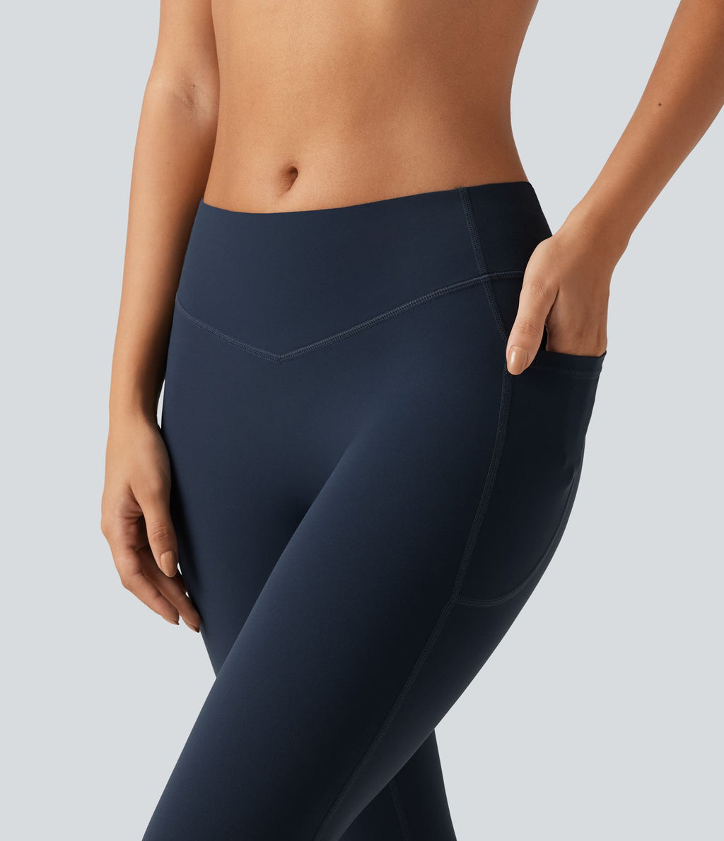 Legging de yoga Halara UltraSculpt™ taille basse skinny avec poches