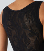 Débardeur court avec découpes sans couture OneForm Seamless Flow