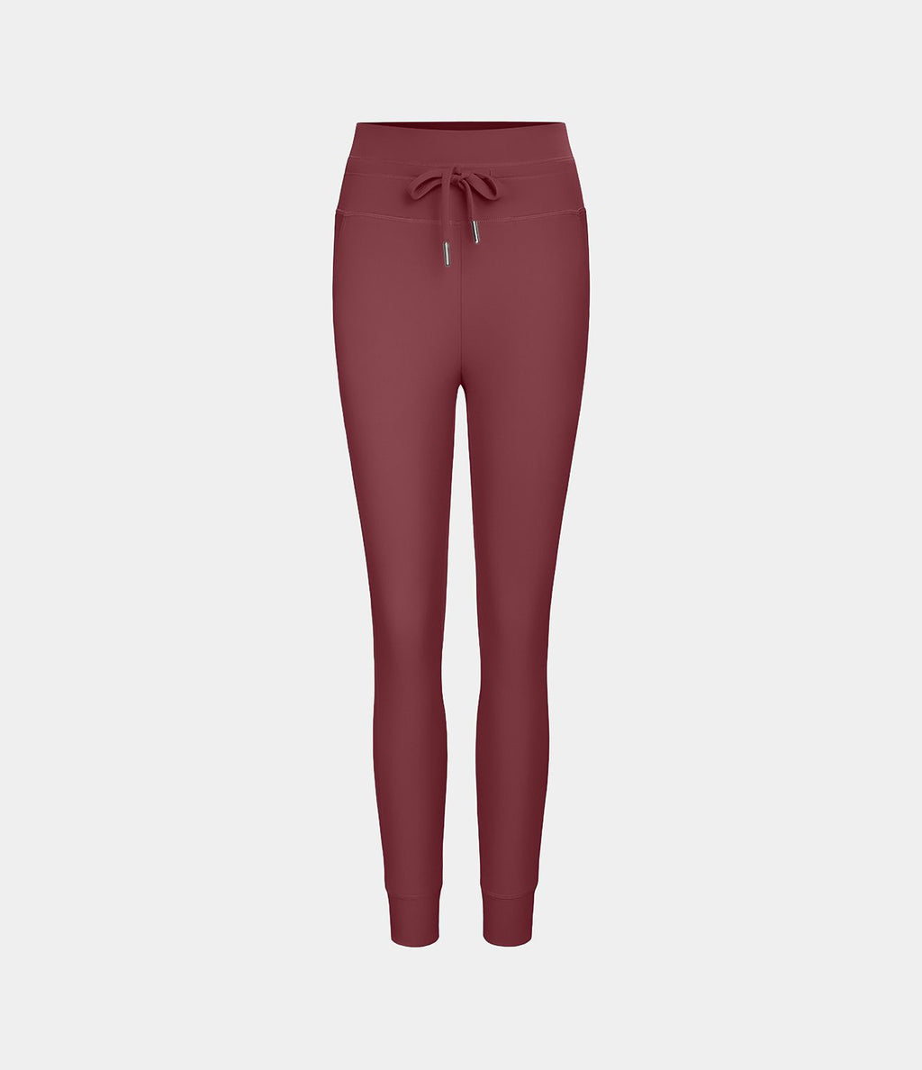 Jogging taille haute Softlyzero™ Plush avec cordon de serrage et poches latérales