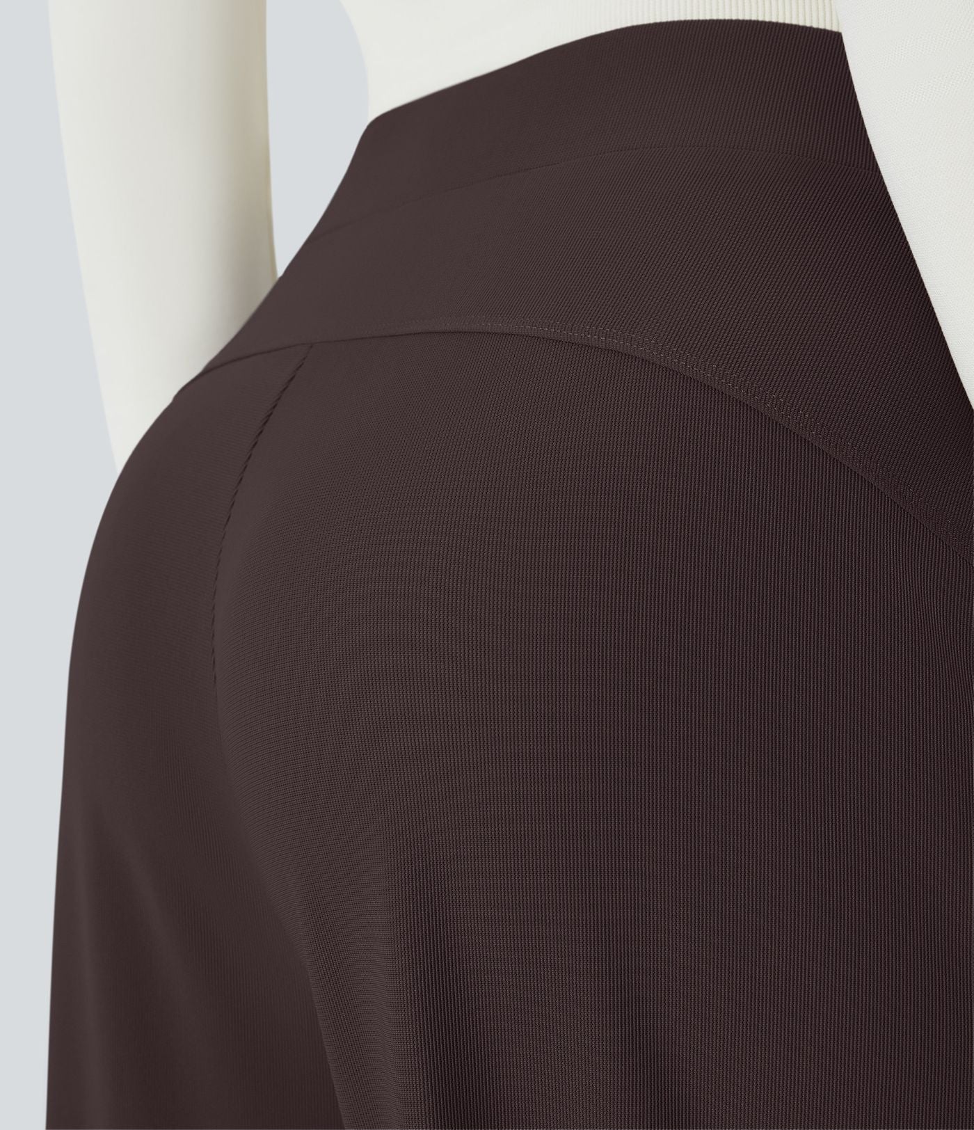 Halara Flex™ Pantalon Tailleur Évasé à Taille Haute Sculptant la Silhouette avec Poches Latérales Micro Waffle