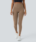 Legging d'entraînement gainant galbant taille haute avec effet scrunch et poches Halara UltraSculpt™
