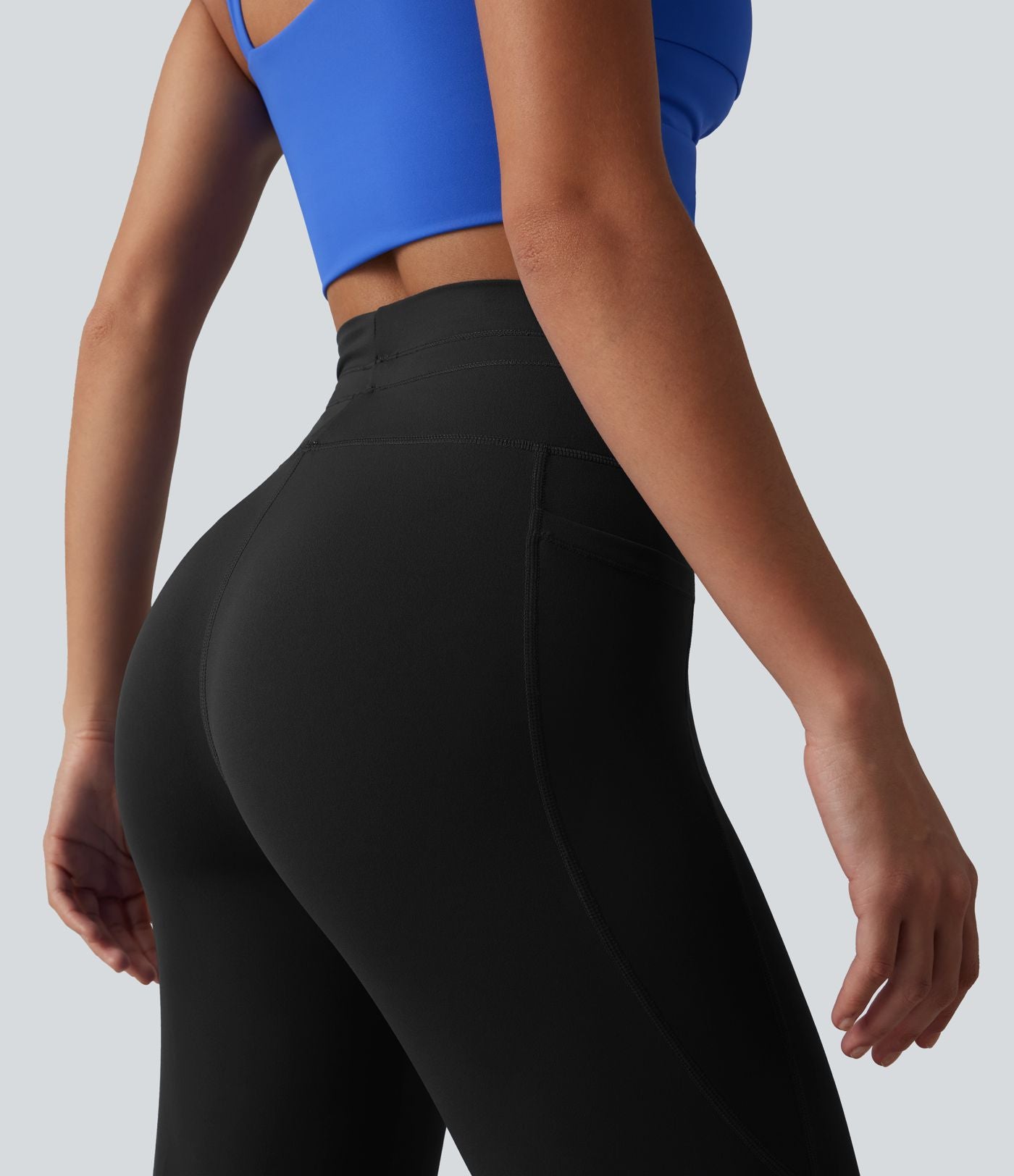 Pantalon de danse SoftlyZero™ taille haute à cordon de serrage et poches - Protection solaire UPF50+