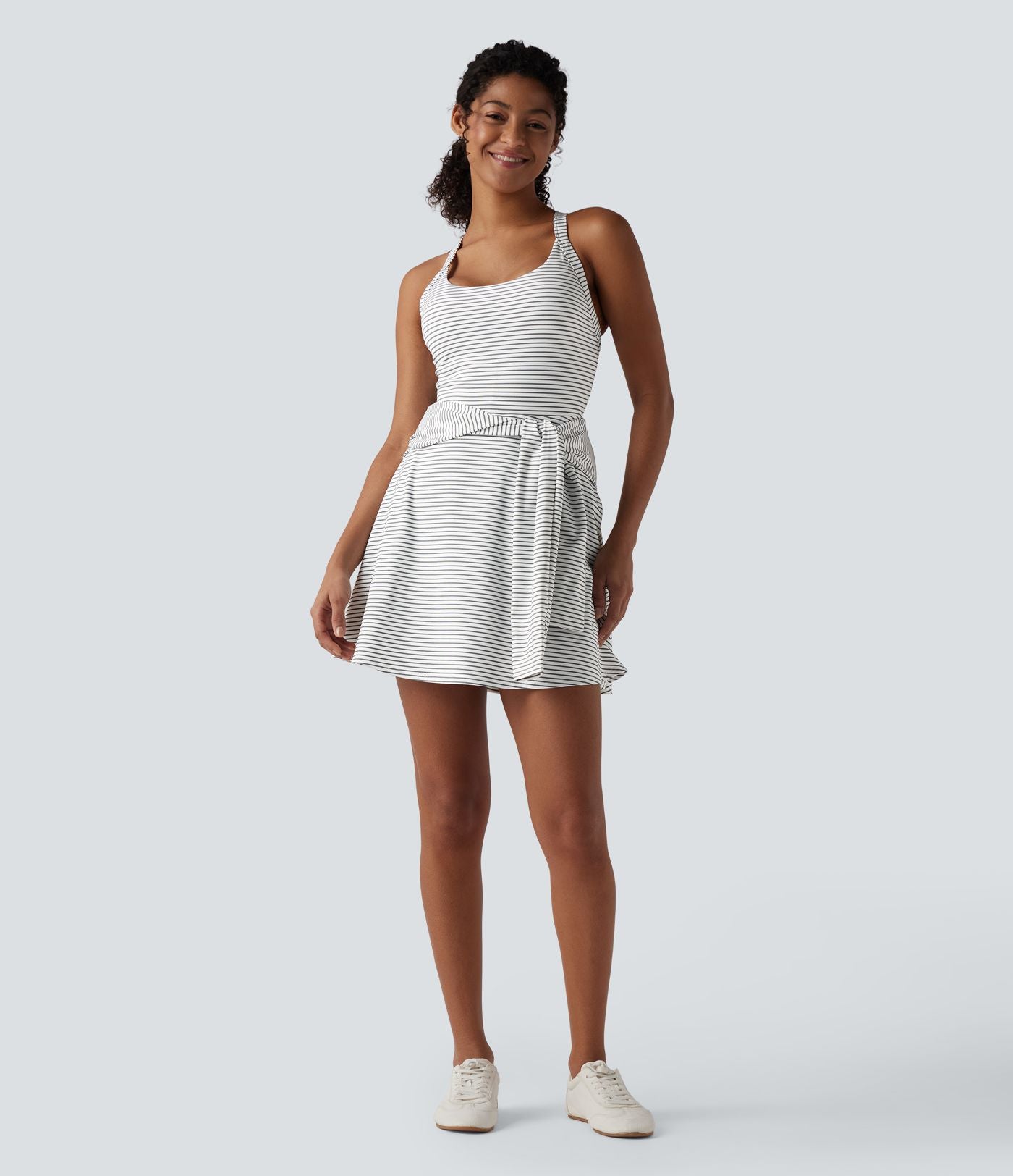 Robe active mini de danse 2-en-1 à rayures - Édition Easy Peasy