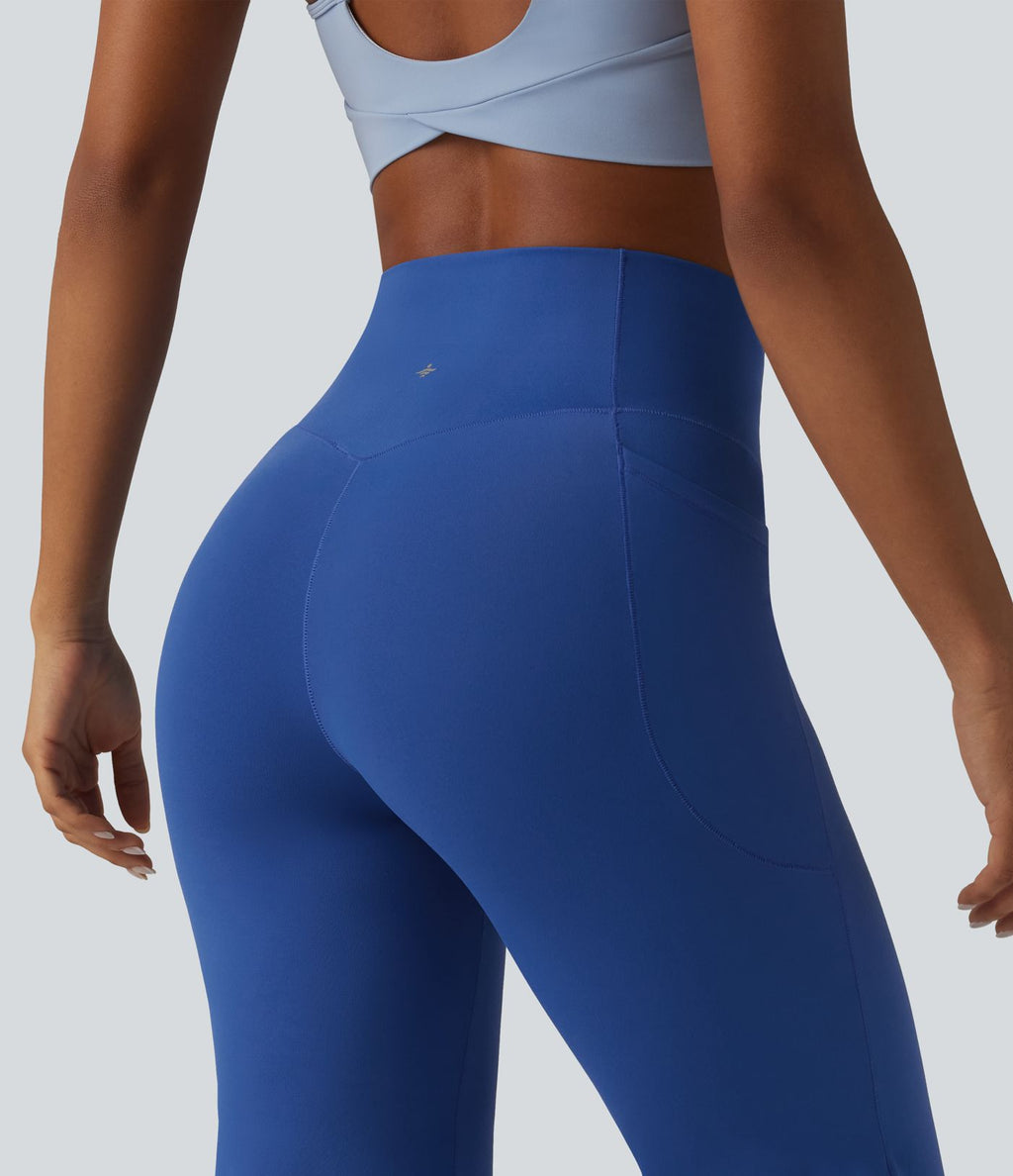 SoftlyZero™ Jogging corsaire ballon taille haute ventre plat pour la danse avec poches