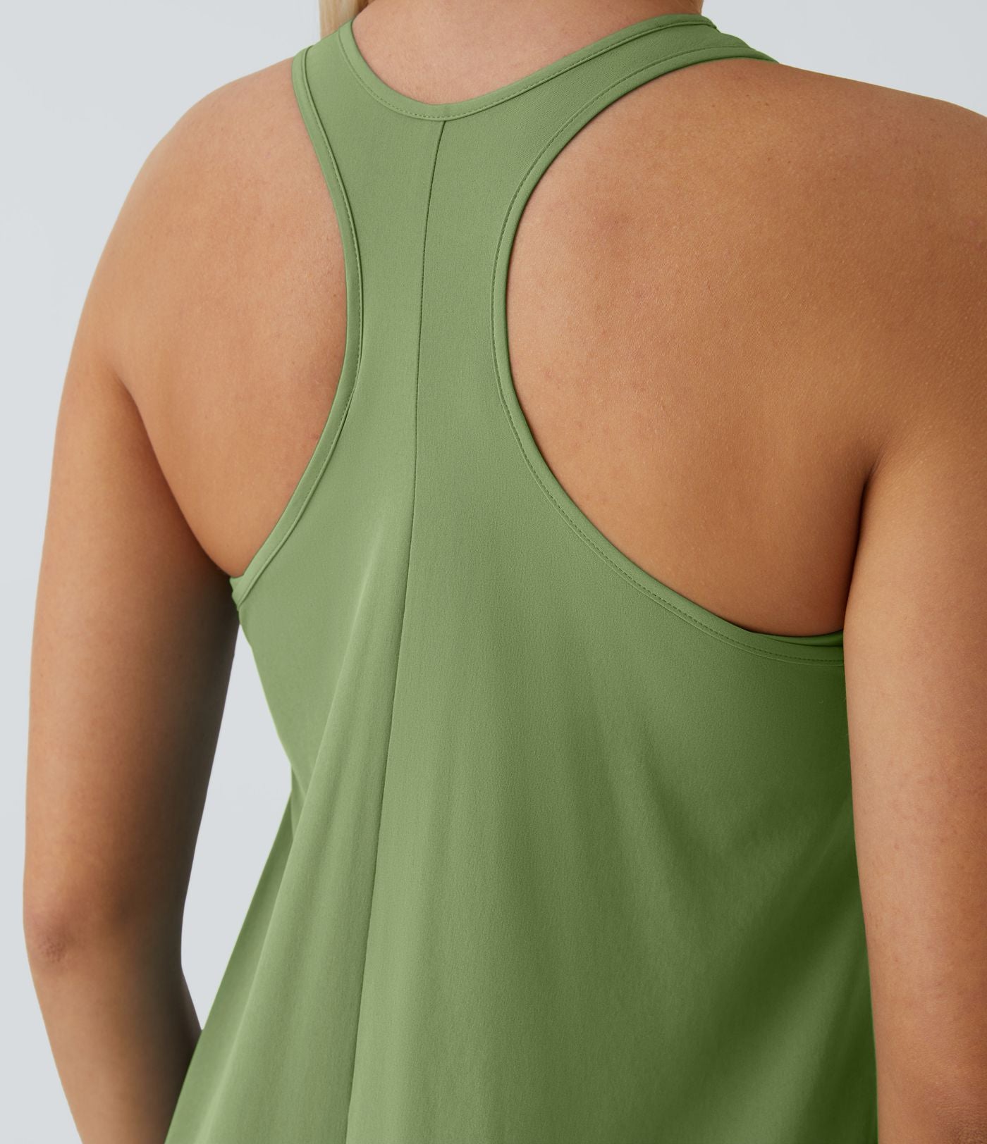 Robe décontractée mi-longue Breezeful™ dos nageur poche latérale fluide asymétrique séchage rapide A-C