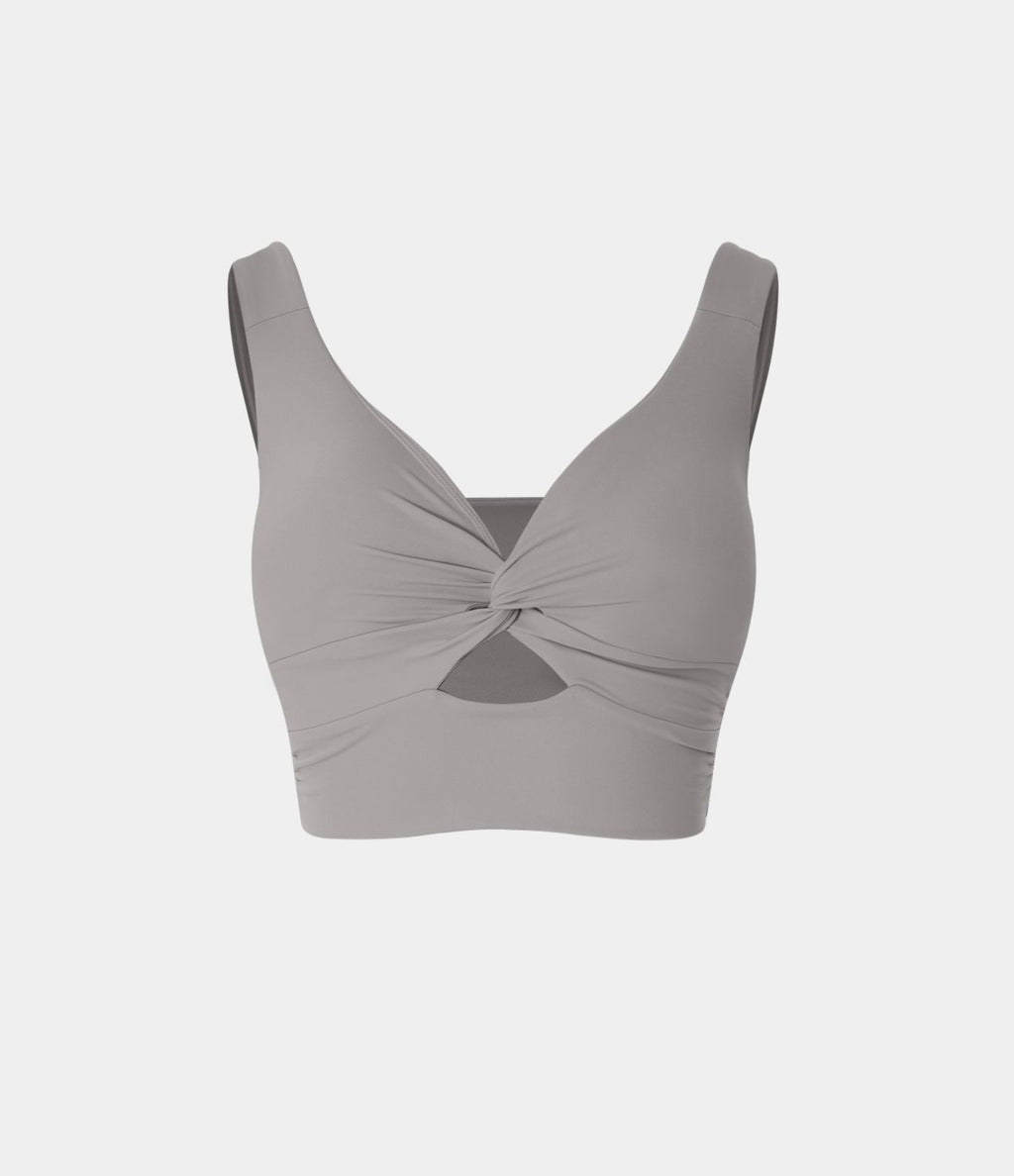 Brassière yoga SoftlyZero™ Airy maintien léger découpes effet frais InstantCool, bonnets A-D, protection solaire UPF50+