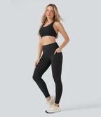 Legging sculptant d'entraînement Halara UltraSculpt™ SoCinched taille haute effet push-up fessier et gainant avec poches