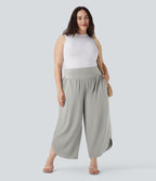Pantalon tailleur gainant taille haute avec poches Halara Flex™