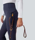 Patitoff™ 2.0 Pantalon casual évasé taille haute gainant anti-poils d'animaux avec poches