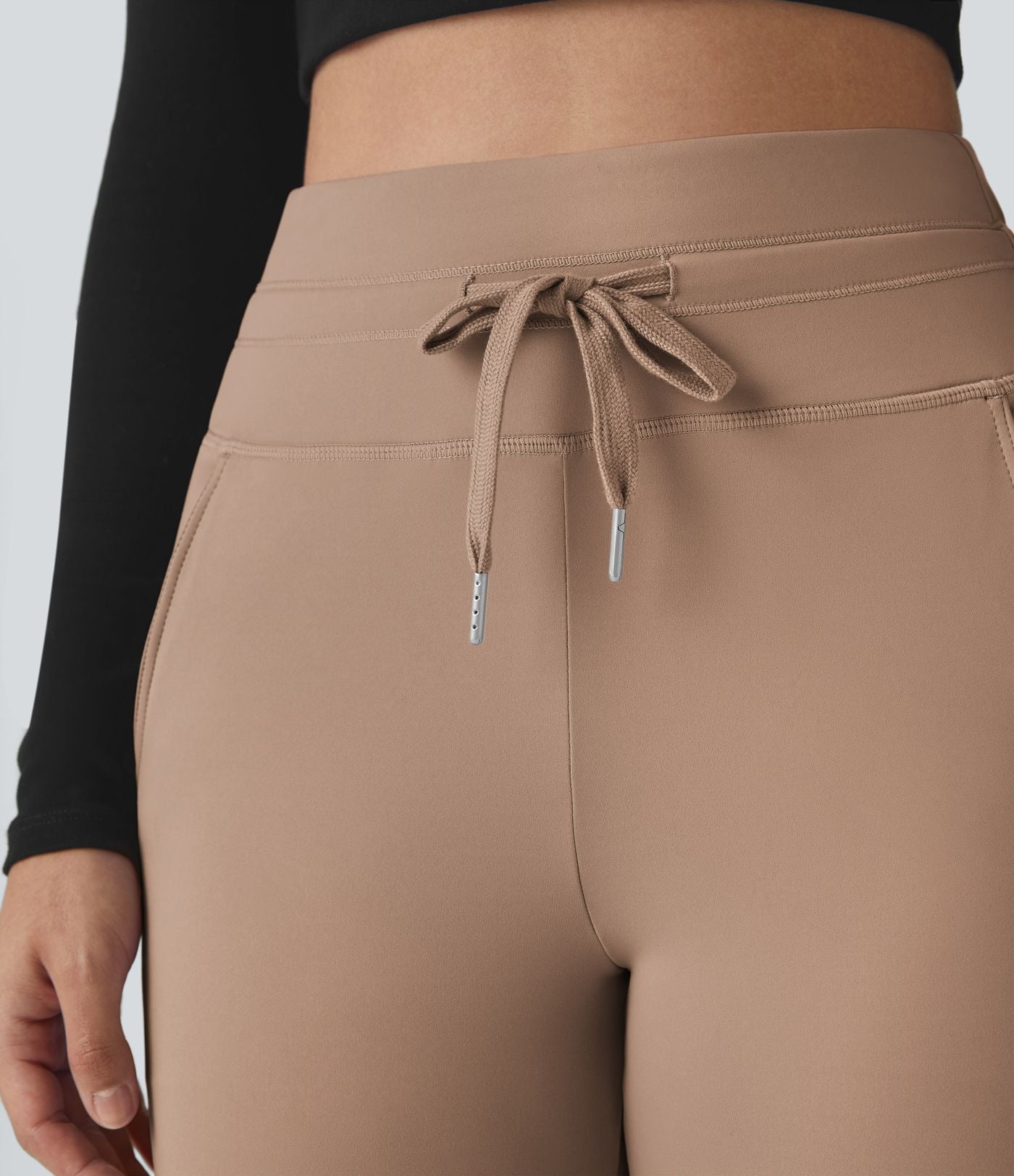 Jogging taille haute Softlyzero™ Plush avec cordon de serrage et poches latérales