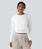 T-shirt de travail col rond manches longues