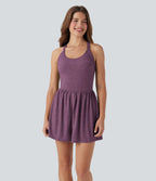 Combi-short 2-en-1 avec coussinets et poches - Édition Easy Peasy