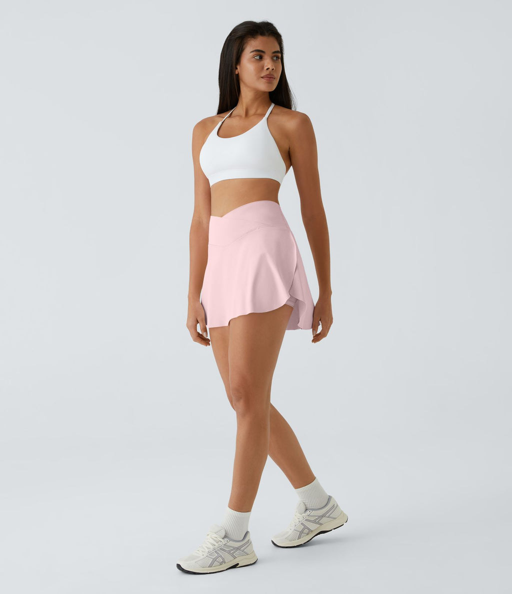 Jupe de tennis SoftlyZero™ Airy 2-en-1 avec poches latérales croisées effet frais InstantCool, Lucid, longueur allongée