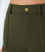 Pantalon cargo ajusté uni taille haute DayStretch avec poches zippées