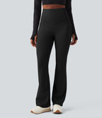 Legging bootcut polaire thermique yoga gainant modelant taille haute Halara UltraSculpt™ Heat avec poches