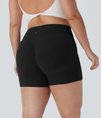 Short cycliste 7,5 cm d'entraînement gainant taille haute avec poches Halara UltraSculpt™