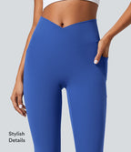 Softlyzero™ Legging Unis Poches Croisées