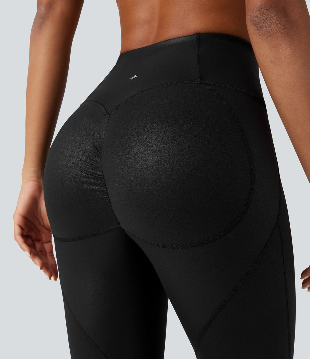 Legging 7/8 de yoga gainant taille haute avec poches Halara UltraSculpt™