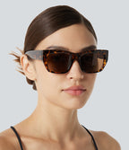Lunettes de soleil à monture carrée