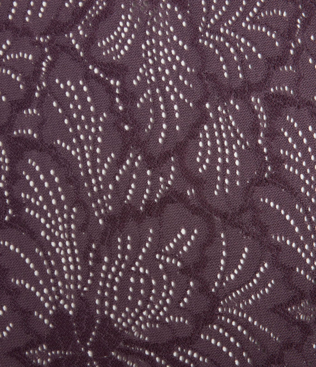 Jupe mini casual SoftlyZero™ taille haute en dentelle contrastée