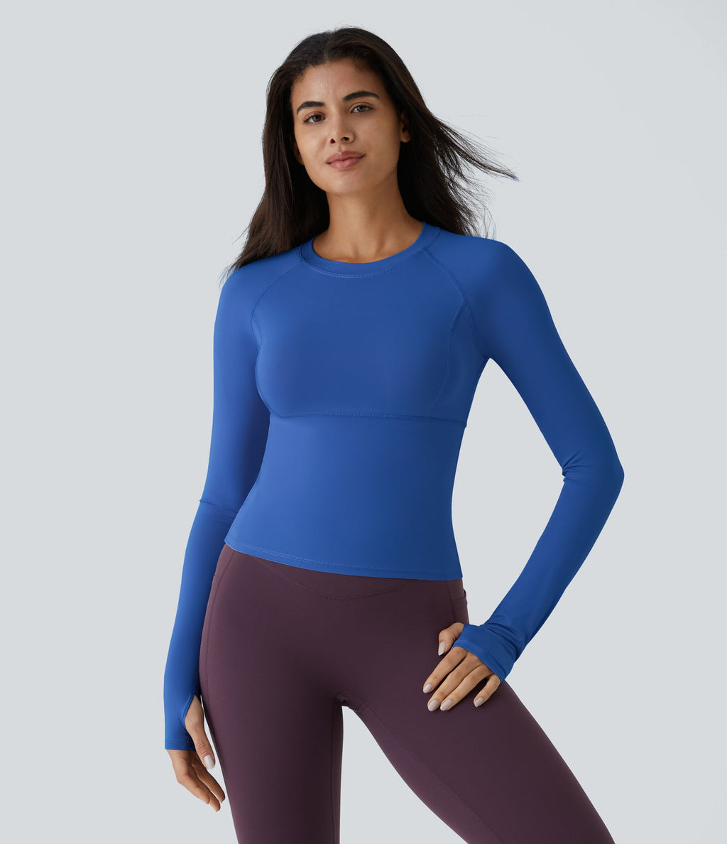 Top Sport Yoga Uni Trous pour les Pouce