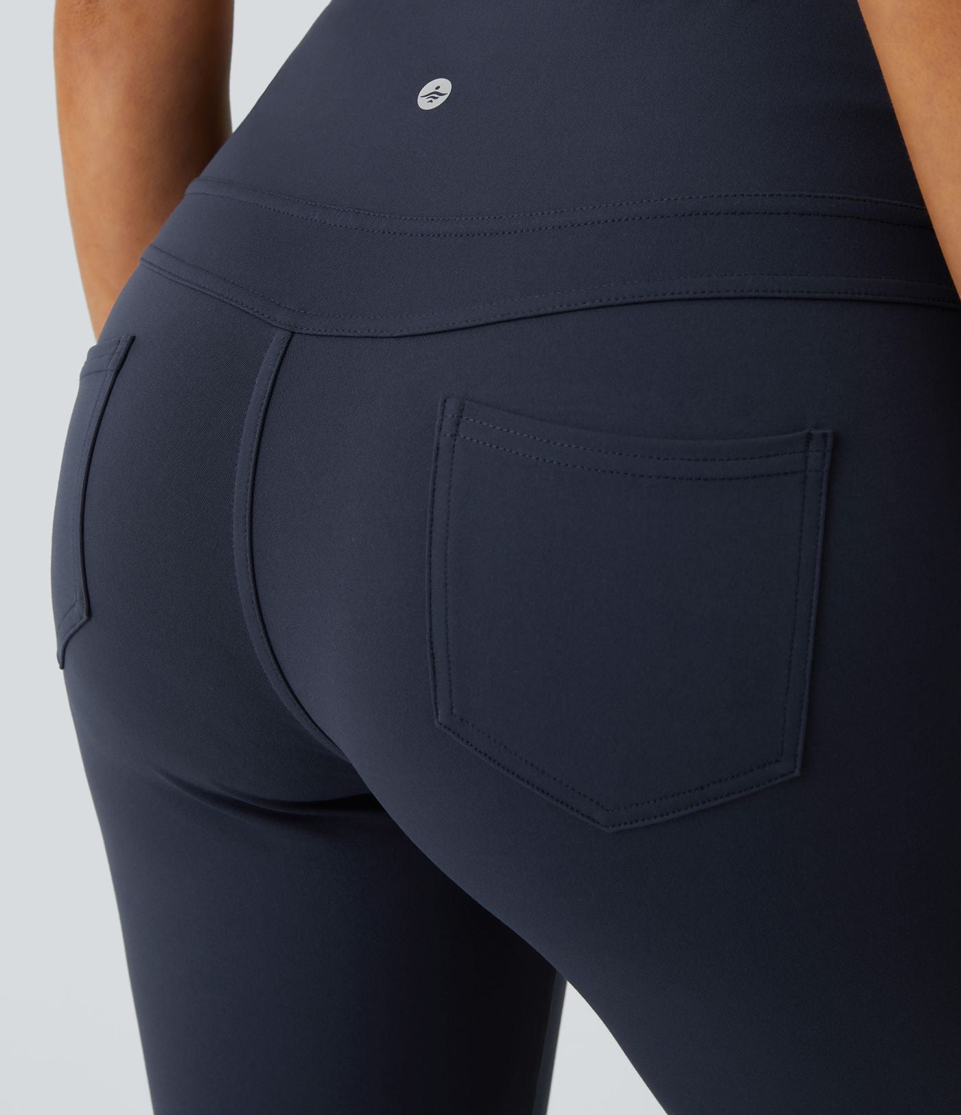 Legging yoga capri évasé taille haute DayStretch avec poches
