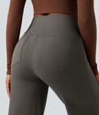 Pantalon yoga large gainant taille haute DayStretch avec poches