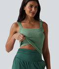 Débardeur de yoga OneForm Seamless Flow col carré soutien-gorge intégré
