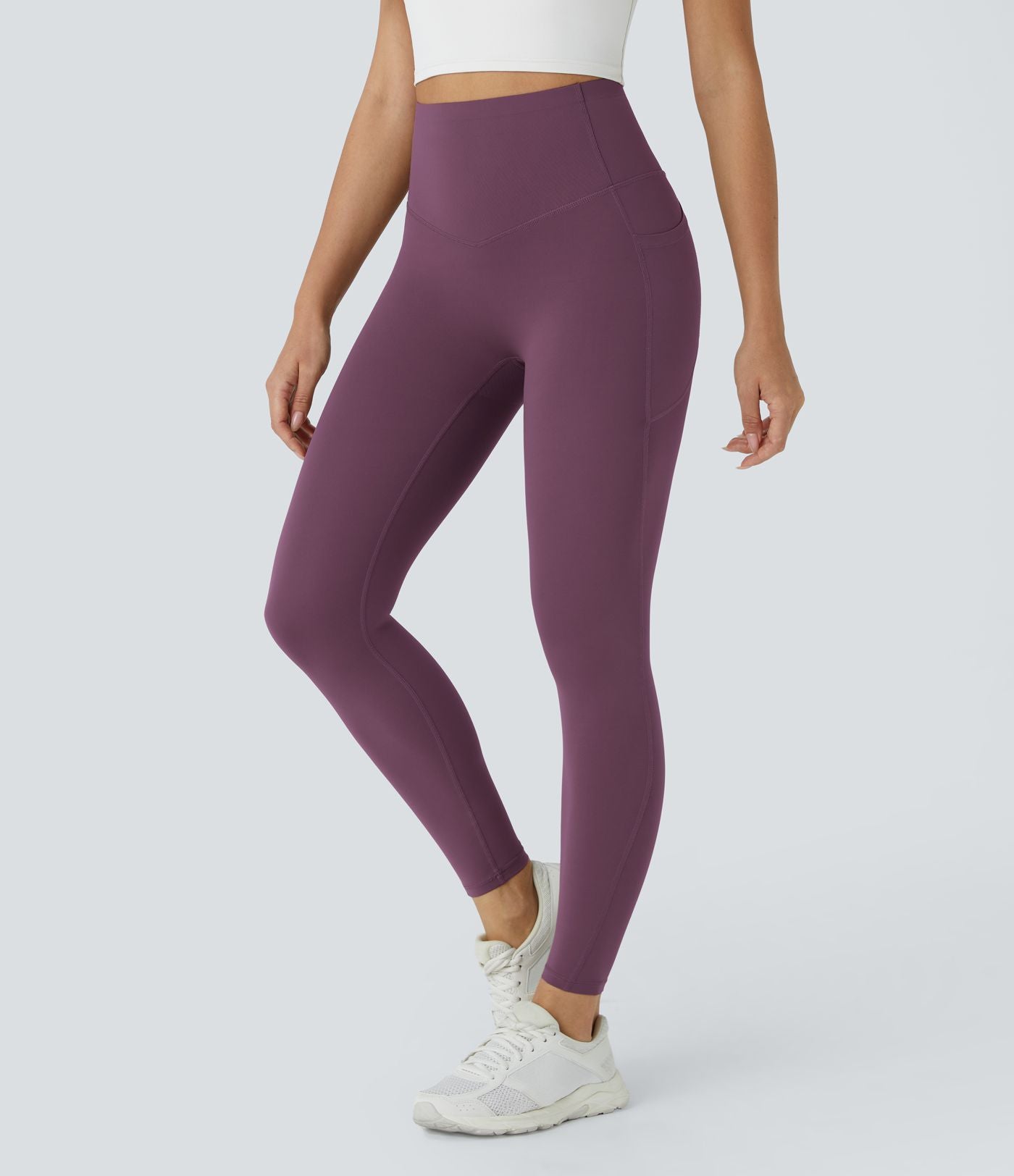 Legging d'entraînement gainant galbant taille haute avec poches Halara UltraSculpt™