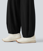 Pantalon de danse SoftlyZero™ taille haute gainant avec poches - Protection solaire UPF50+