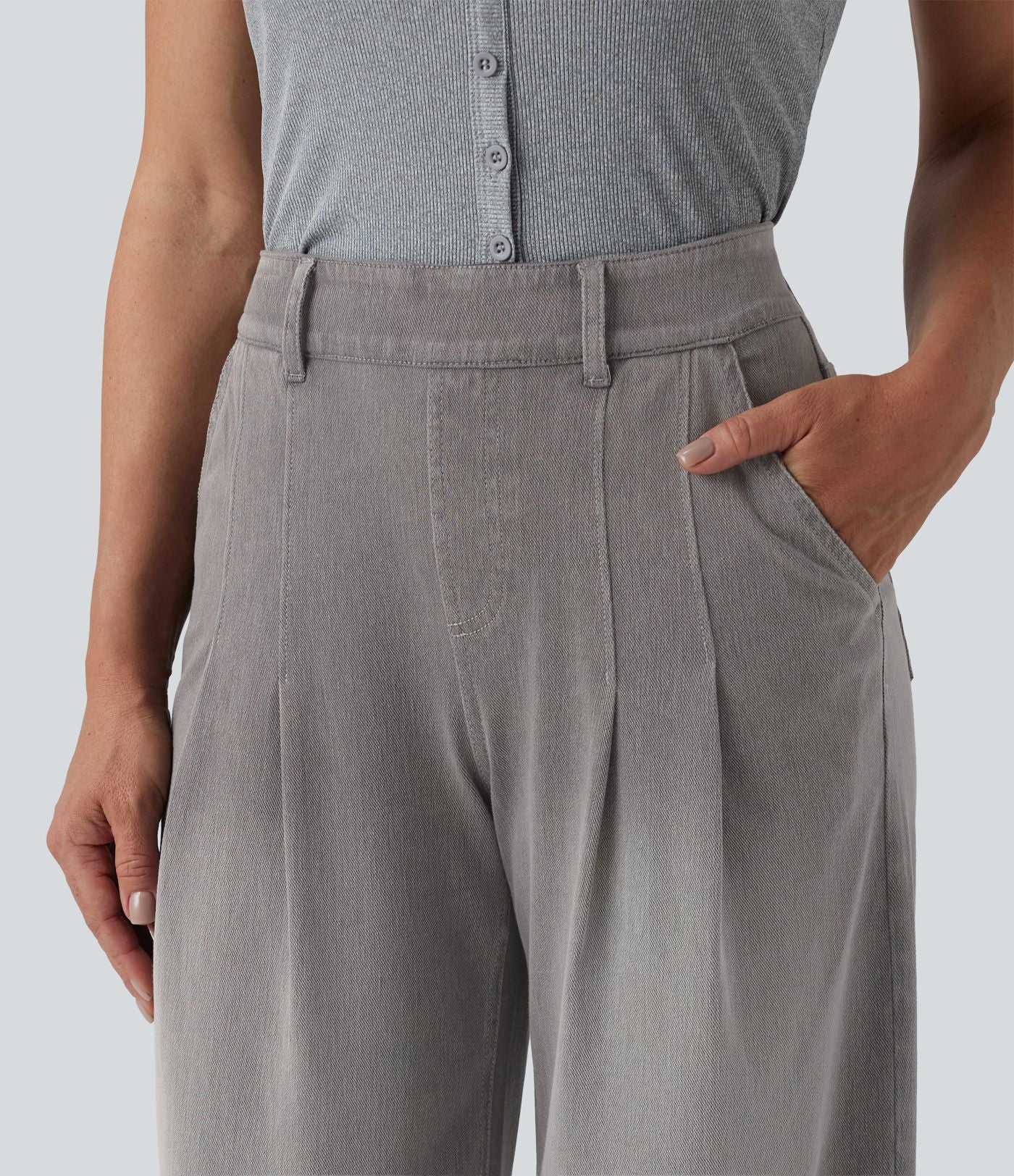Jean large Halara Flex™ taille mi-haute avec poches