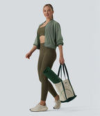 Veste bomber yoga mesh manches longues